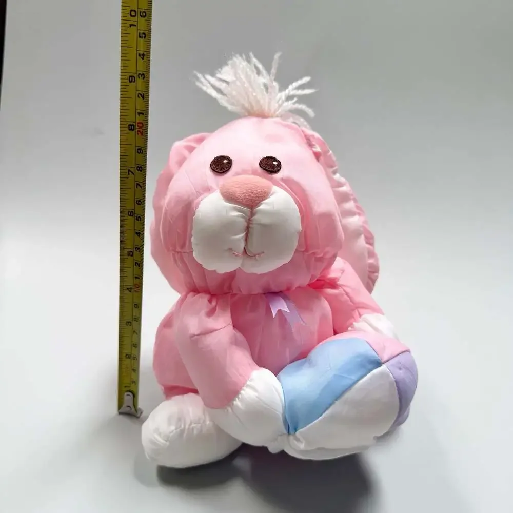 Vintage 1988 Fisher Price Puffalump Pink Bunny Rabbit Easter Egg Plush 8026 80s